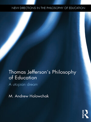 cover image of Thomas Jefferson's Philosophy of Education